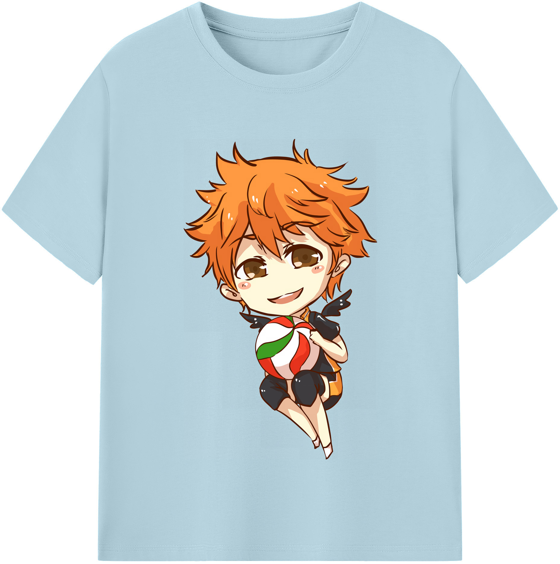 （画像用） ハイキュー!! Haikyu!! 綿100％半袖Tシャツ（フロントプリント）